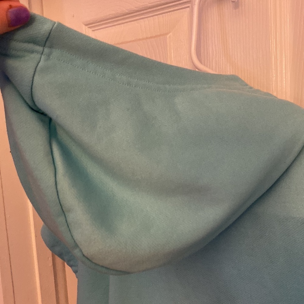 Nike Dri-Fit Cropped Hooded Sweatshirt - Picture 9 of 9